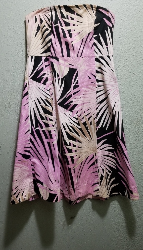 Women's strapless summer dress